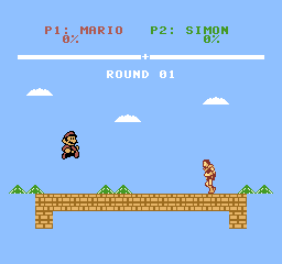 Mario falls after the first jump with Up released.